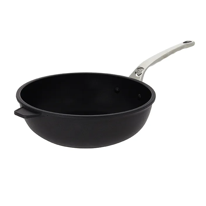 De Buyer Choc Extreme saucepan 24 cm | Scandinavian Design | Saucier & sauté pans | Black