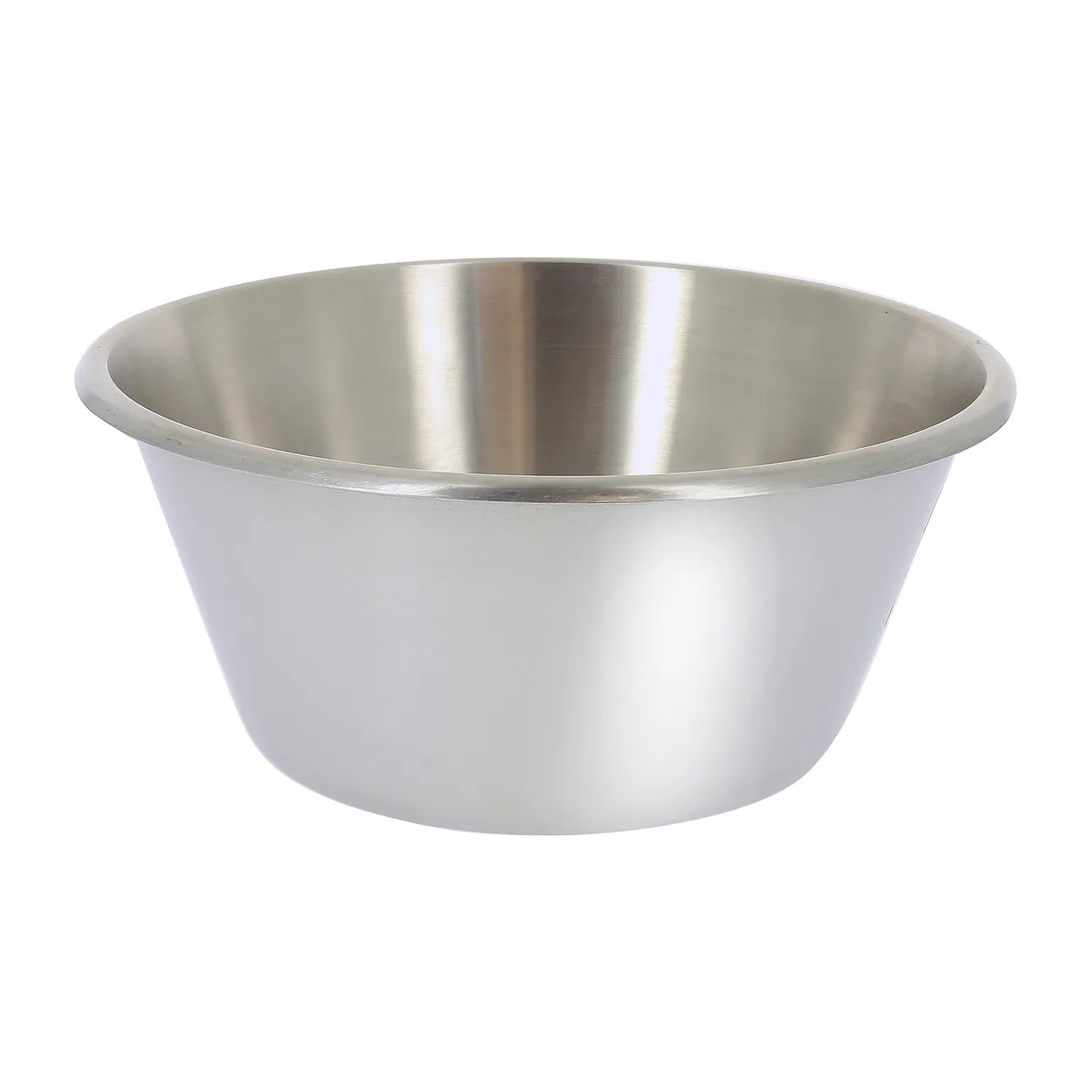 De Buyer dough bowl flat bottom o24 cm | Scandinavian Design | Mixing bowls | Grey
