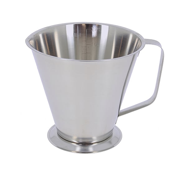 De Buyer measauring cups 1 l | Scandinavian Design | Measuring spoons, cups & jugs | Silver-coloured