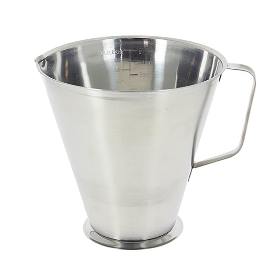 De Buyer measauring cups 2 l | Scandinavian Design | Measuring spoons, cups & jugs | Silver-coloured