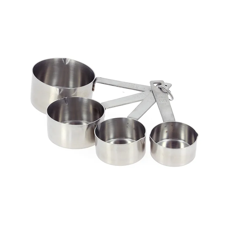 De Buyer measuring cups 60-250 ml 4 pieces stainless steel