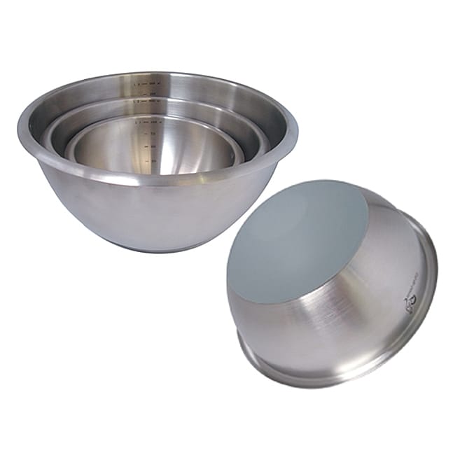 De Buyer mixing bowl with silicone base - 1 l - De Buyer