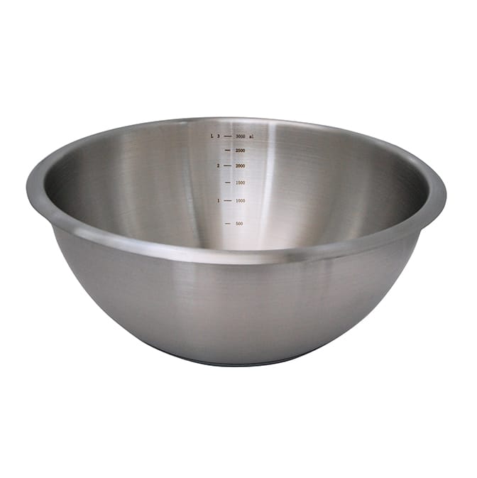 De Buyer mixing bowl with silicone base - 3.6 l - De Buyer