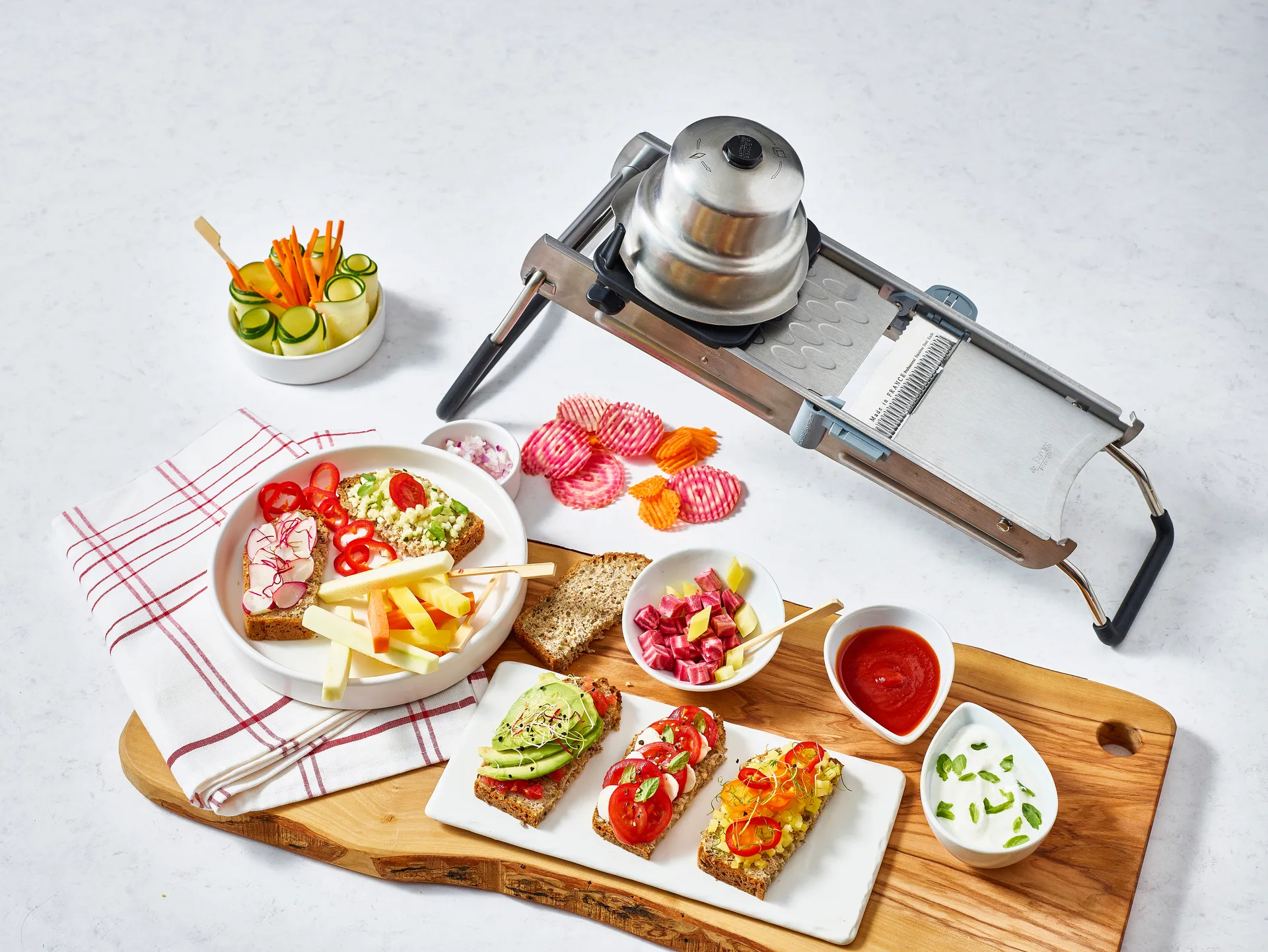 De Buyer Revolution mandoline, Grey De Buyer