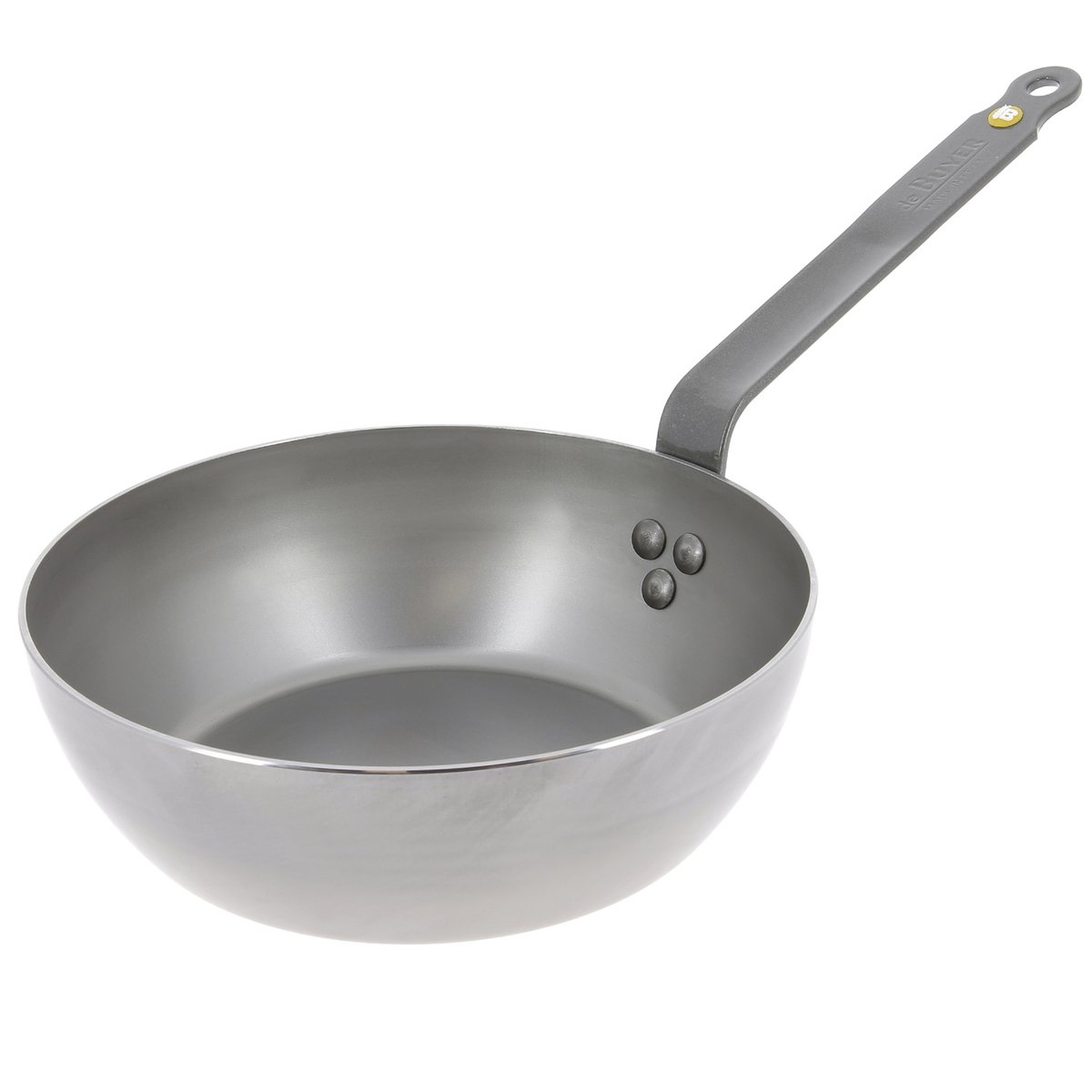 De Buyer Mineral B Country frying pan 28 cm | Scandinavian Design | Frying pans & skillets | Silver-coloured