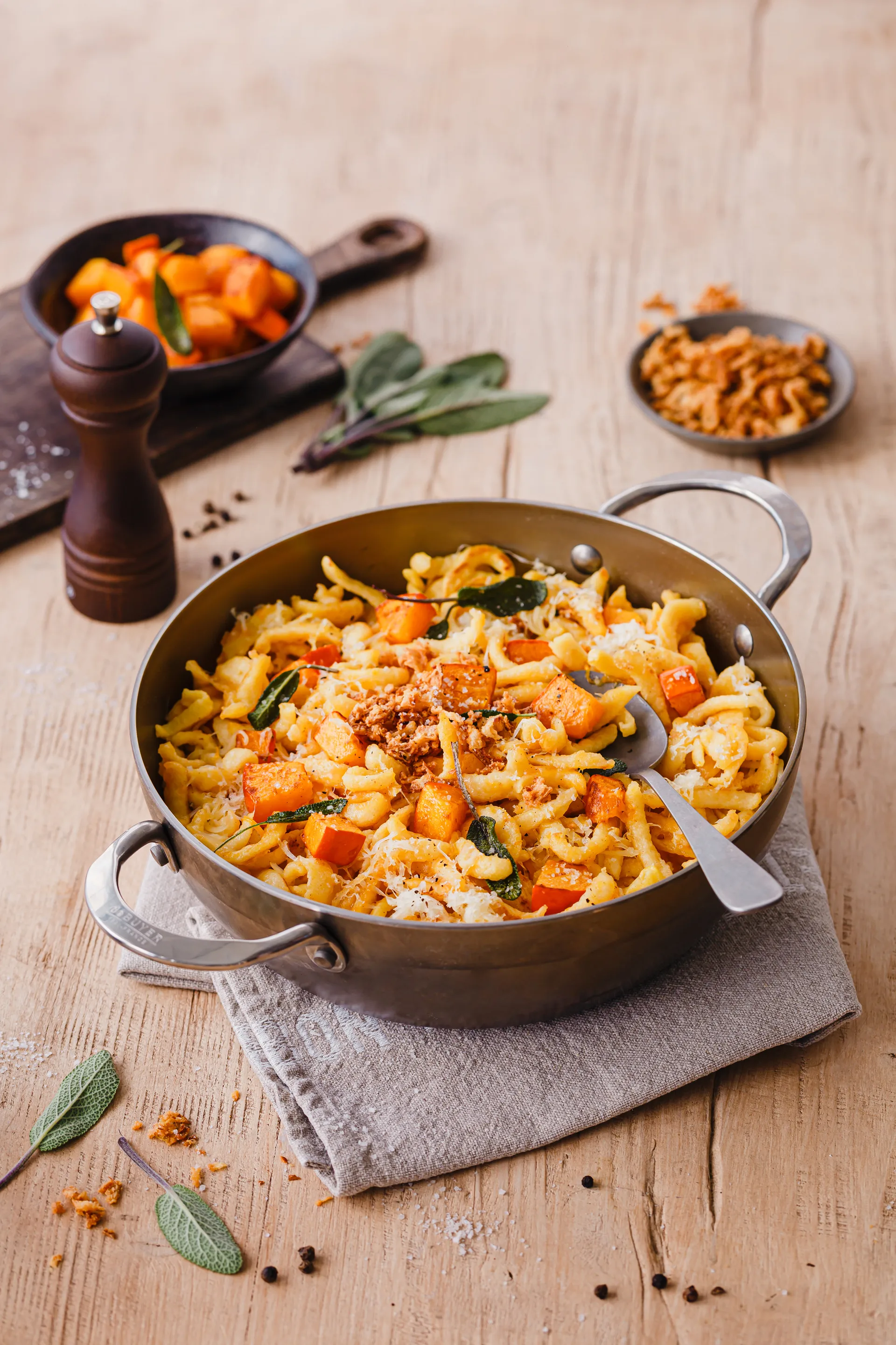 Mineral B Country sauce pan, 24 cm De Buyer