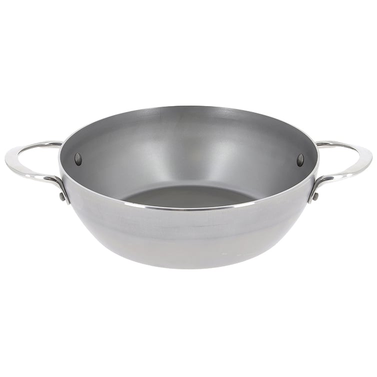 De Buyer Mineral B Country sauce pan 32 cm | Scandinavian Design | Saucier & sauté pans | Silver-coloured