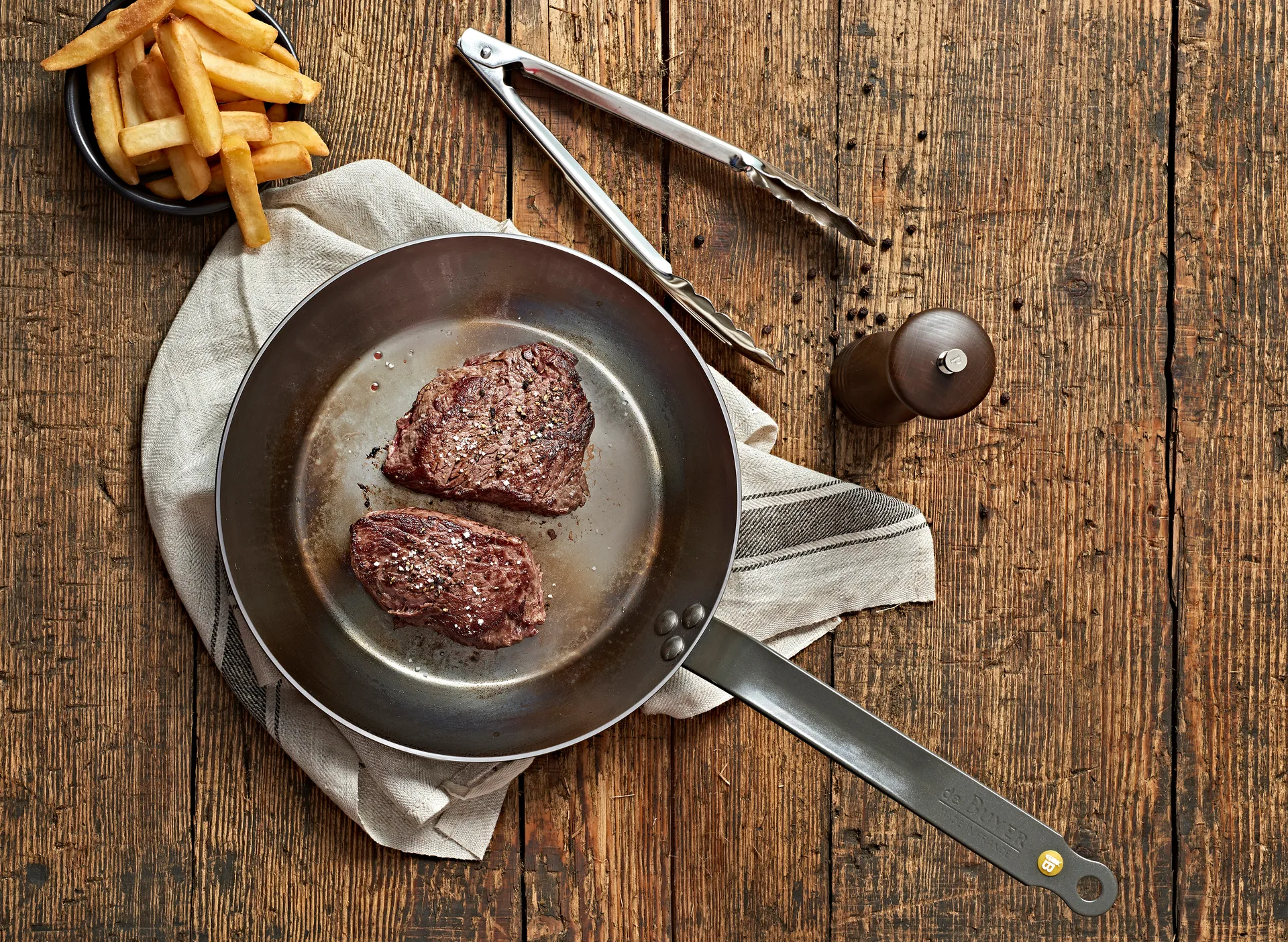 Mineral B frying frying pan, 28 cm De Buyer