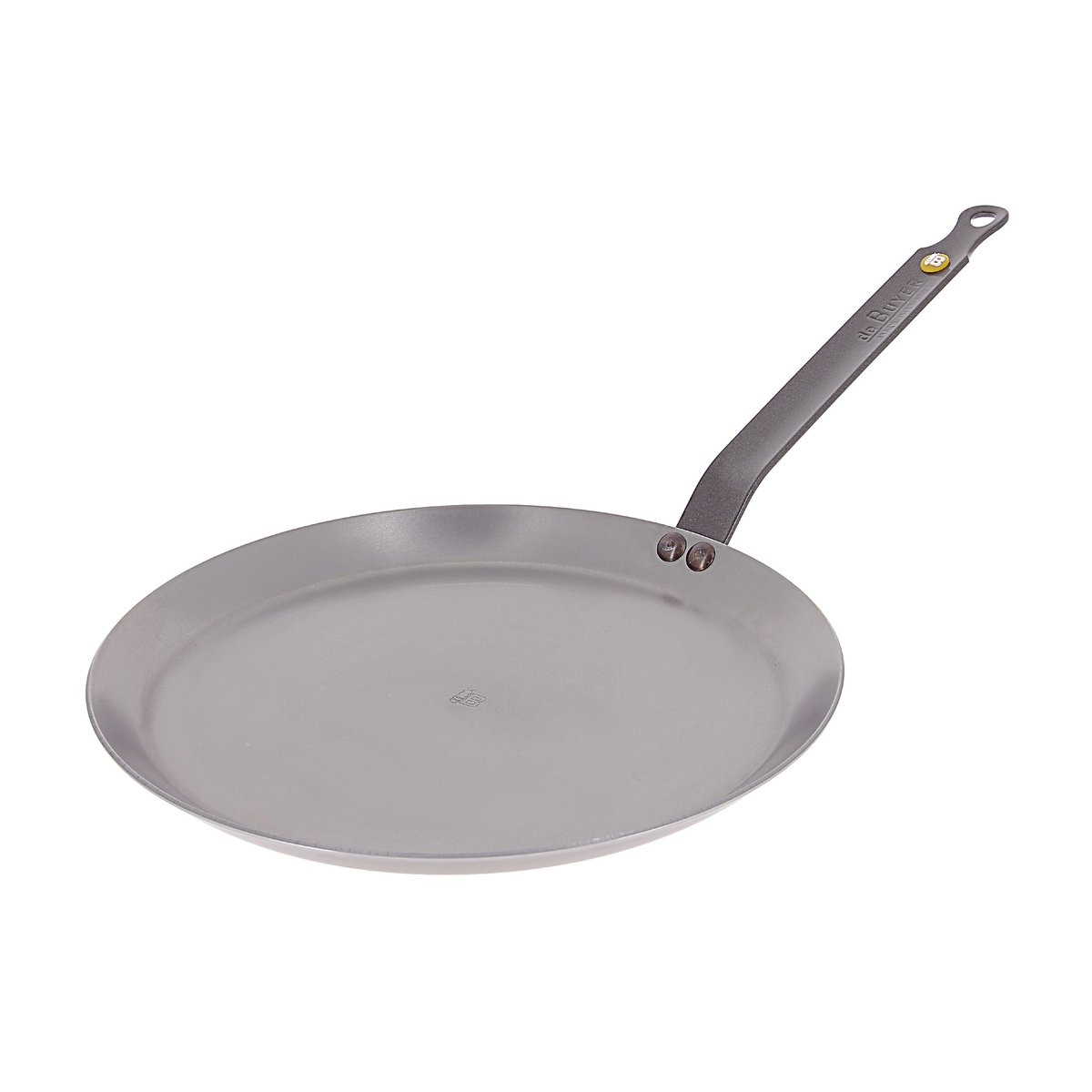 De Buyer Mineral B pancake frying pan 24 cm | Scandinavian Design | Silver-coloured