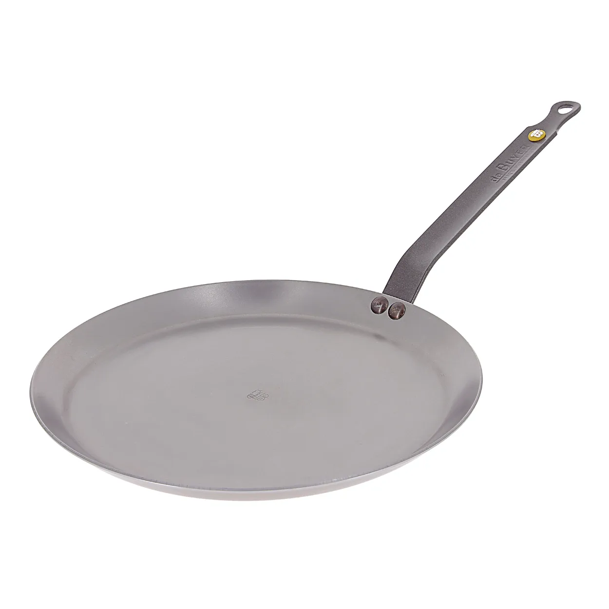 De Buyer Mineral B pancake frying pan 26 cm | Scandinavian Design | Silver-coloured
