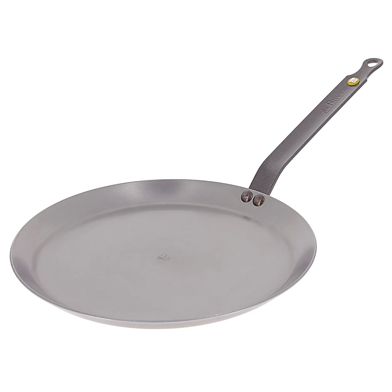 De Buyer Mineral B pancake frying pan 30 cm | Scandinavian Design | Silver-coloured