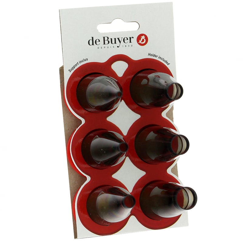 De Buyer Plain tulle set 6-pack