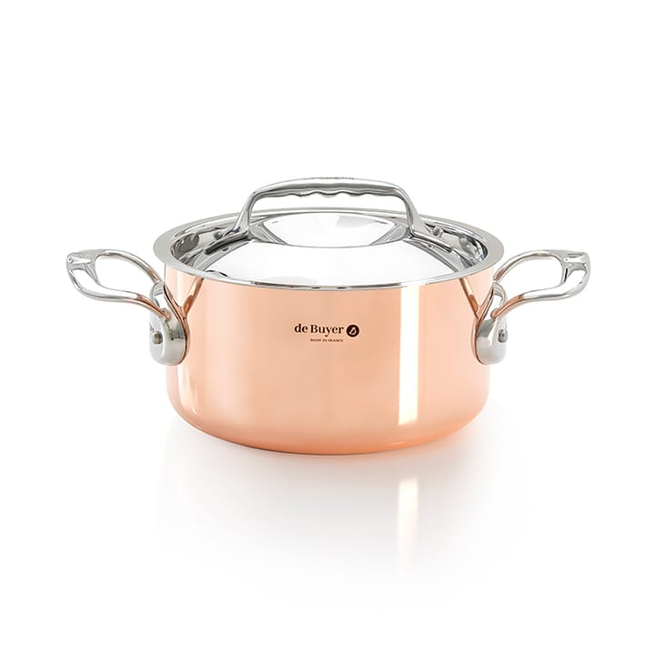 Prima Matera casserole with lid induction - 20 cm - De Buyer