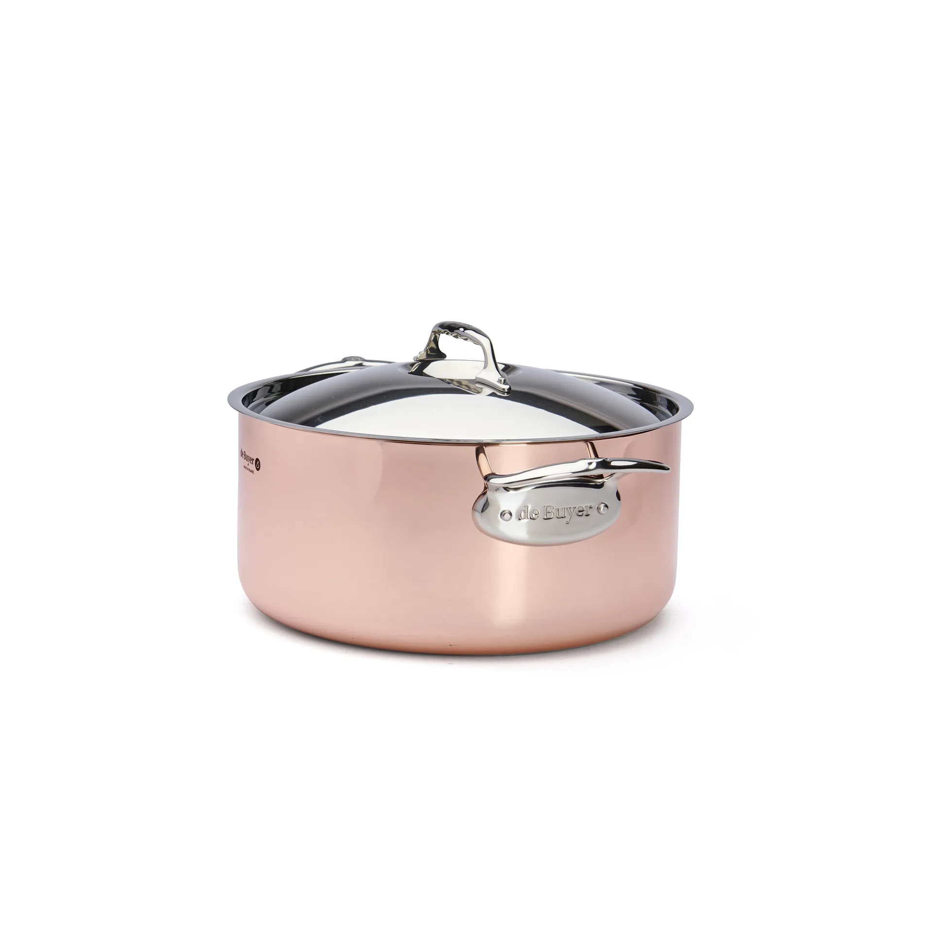 Prima Matera casserole with lid induction, 28 cm De Buyer