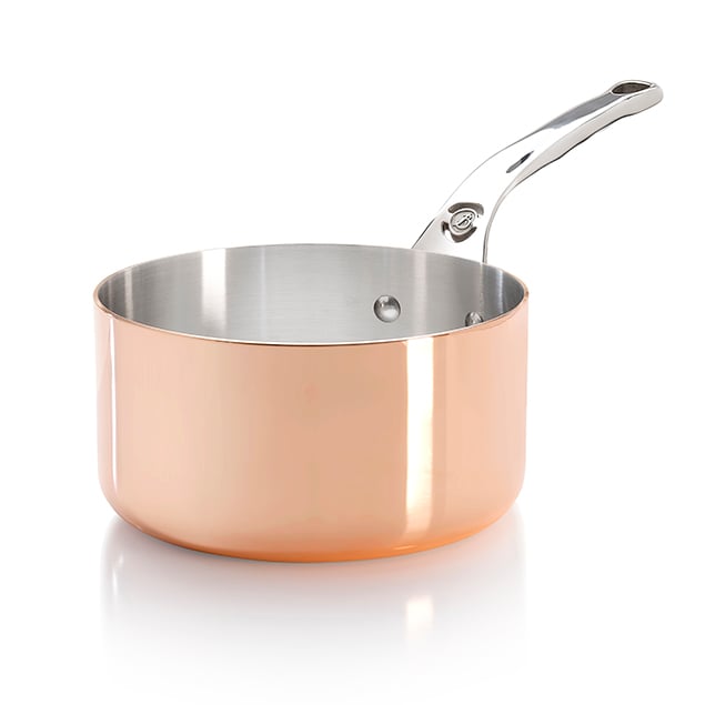 De Buyer Prima Matera saucepan induction 24 cm | Scandinavian Design | Saucepans | Gold-coloured