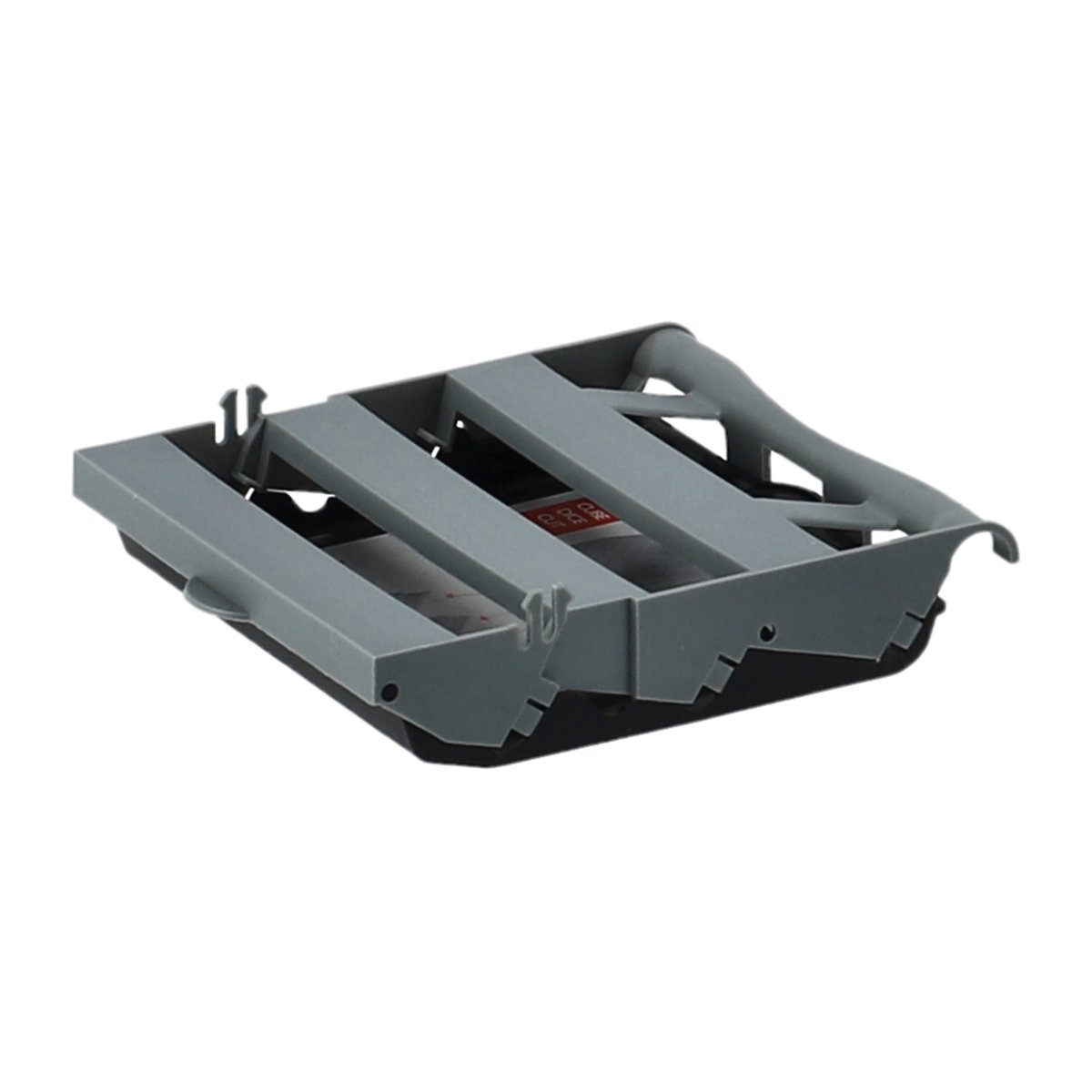 De Buyer Revolution mandolin support for 3 Julienne-single Black