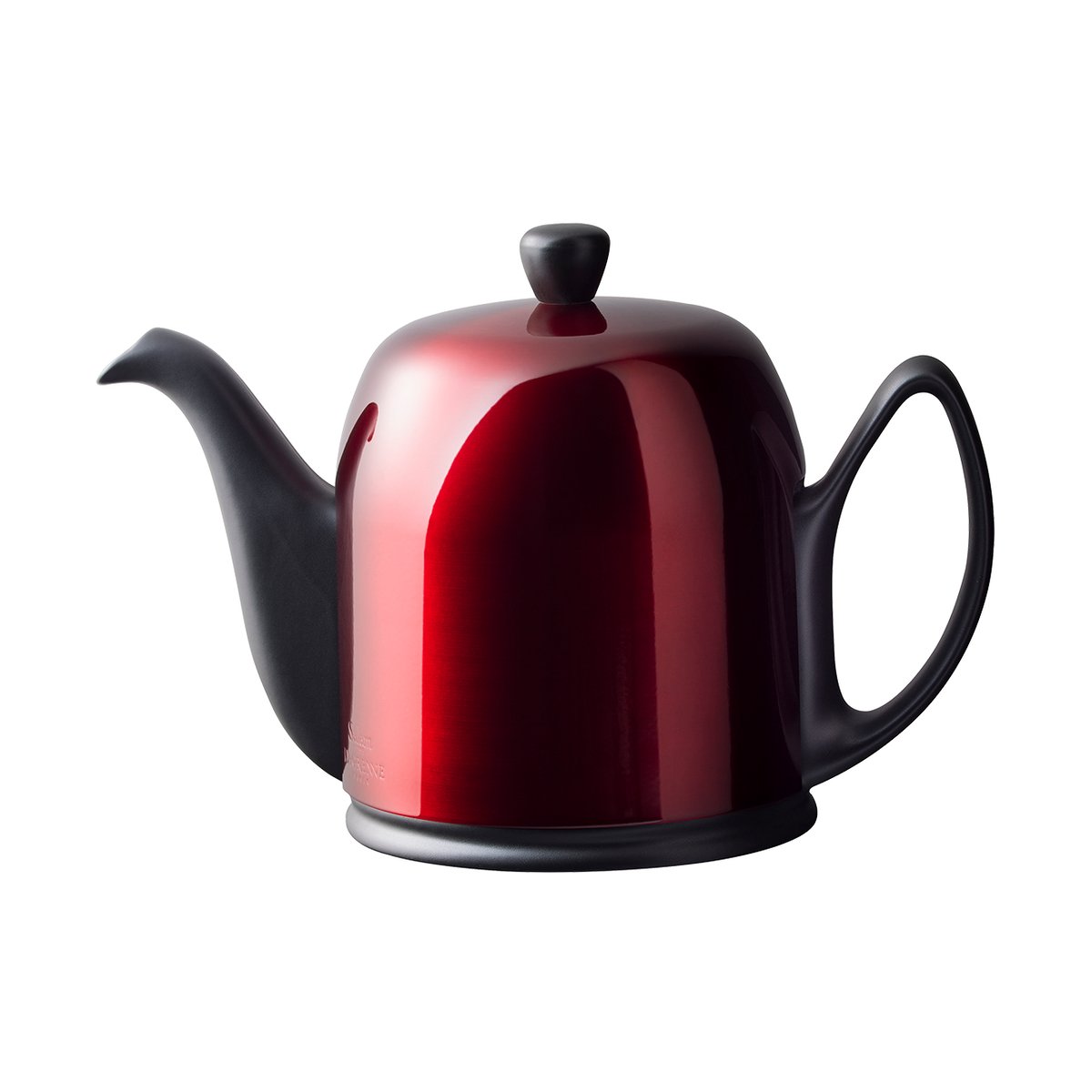 Degrenne Salam teapot 1 L Candy apple-Black | Scandinavian Design | Teapots | Red