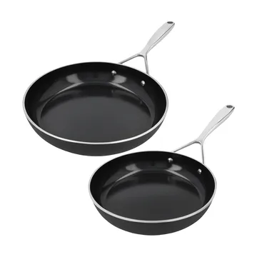 Alu Plus 3 Ceraforce frying pan set ceramic 3-ply - 2 pieces - Demeyere