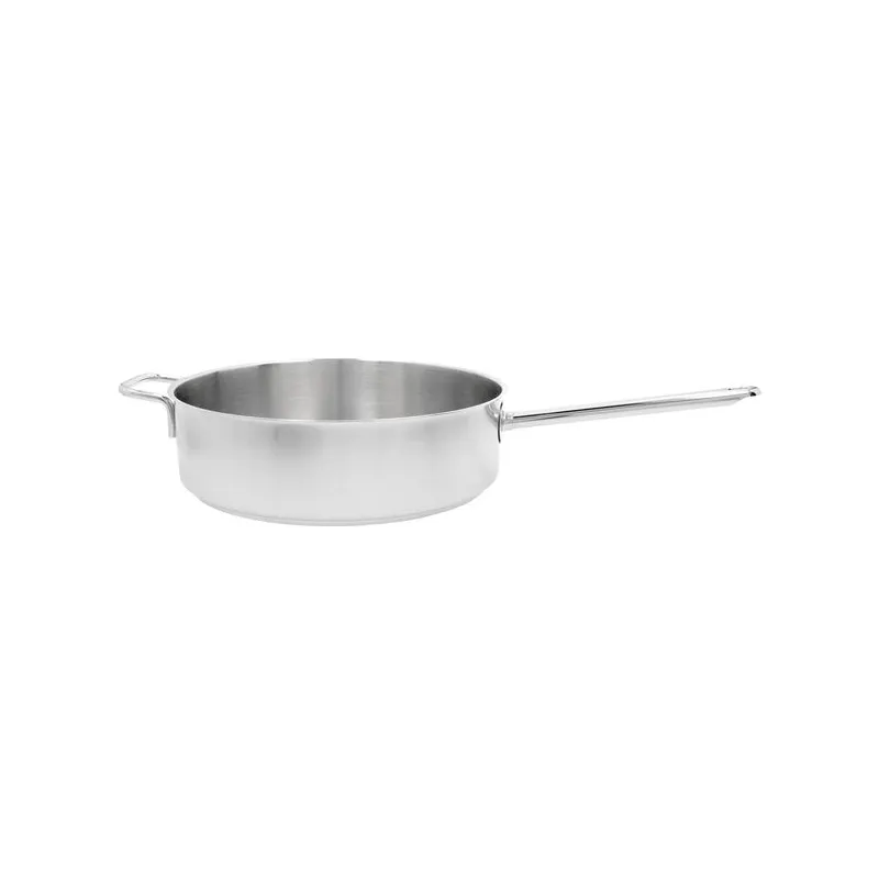 Demeyere Apollo 7 saute pan stainless steel o28 cm | Scandinavian Design | Saucier & sauté pans | Silver-coloured