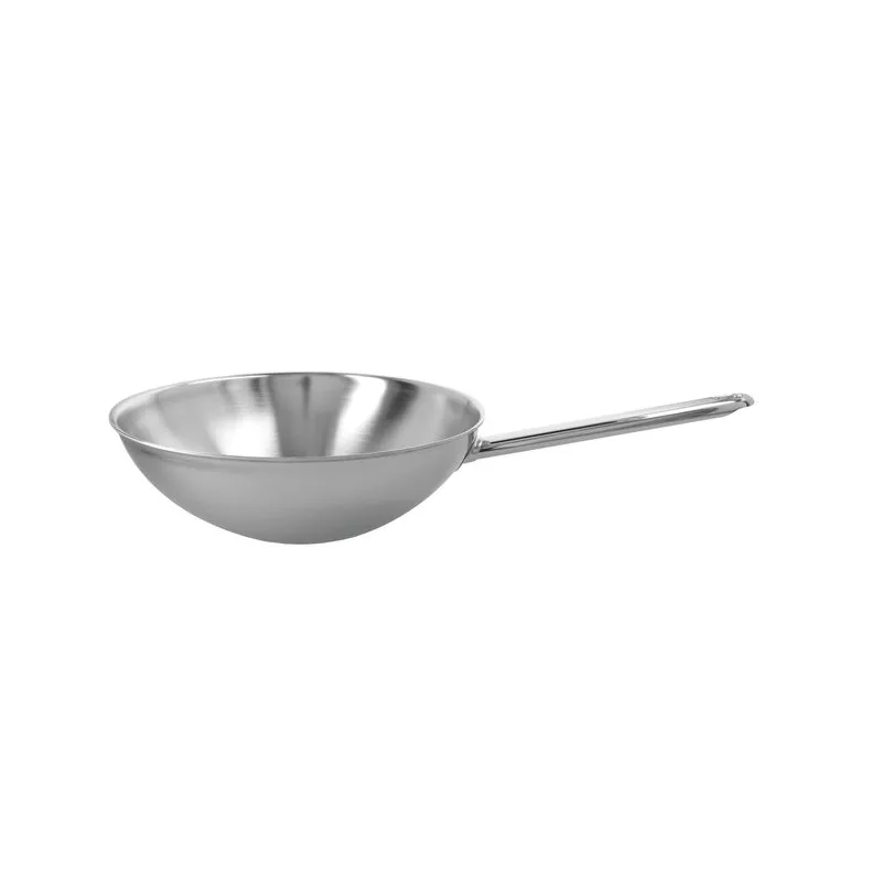 Demeyere Apollo 7 wok pan stainless steel 7-ply