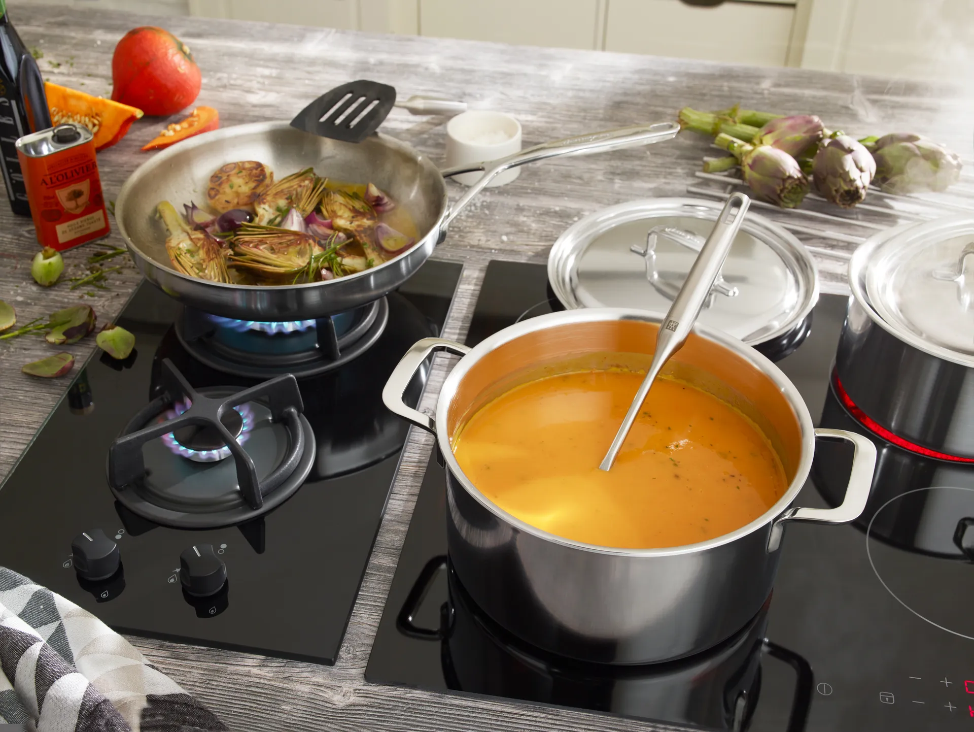 Demeyere 5-Plus high pot stainless steel, 8 L Demeyere