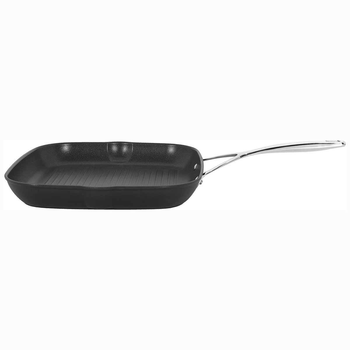 Demeyere Alu Pro grill pan 28x28 cm | Scandinavian Design | Grill & griddle pans | Black
