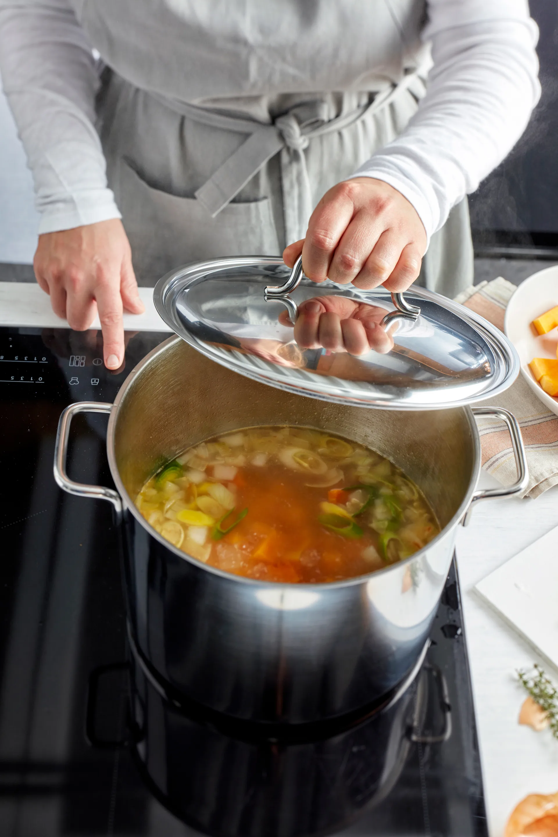 Demeyere Apollo 7 high pot stainless steel, 8 L Demeyere