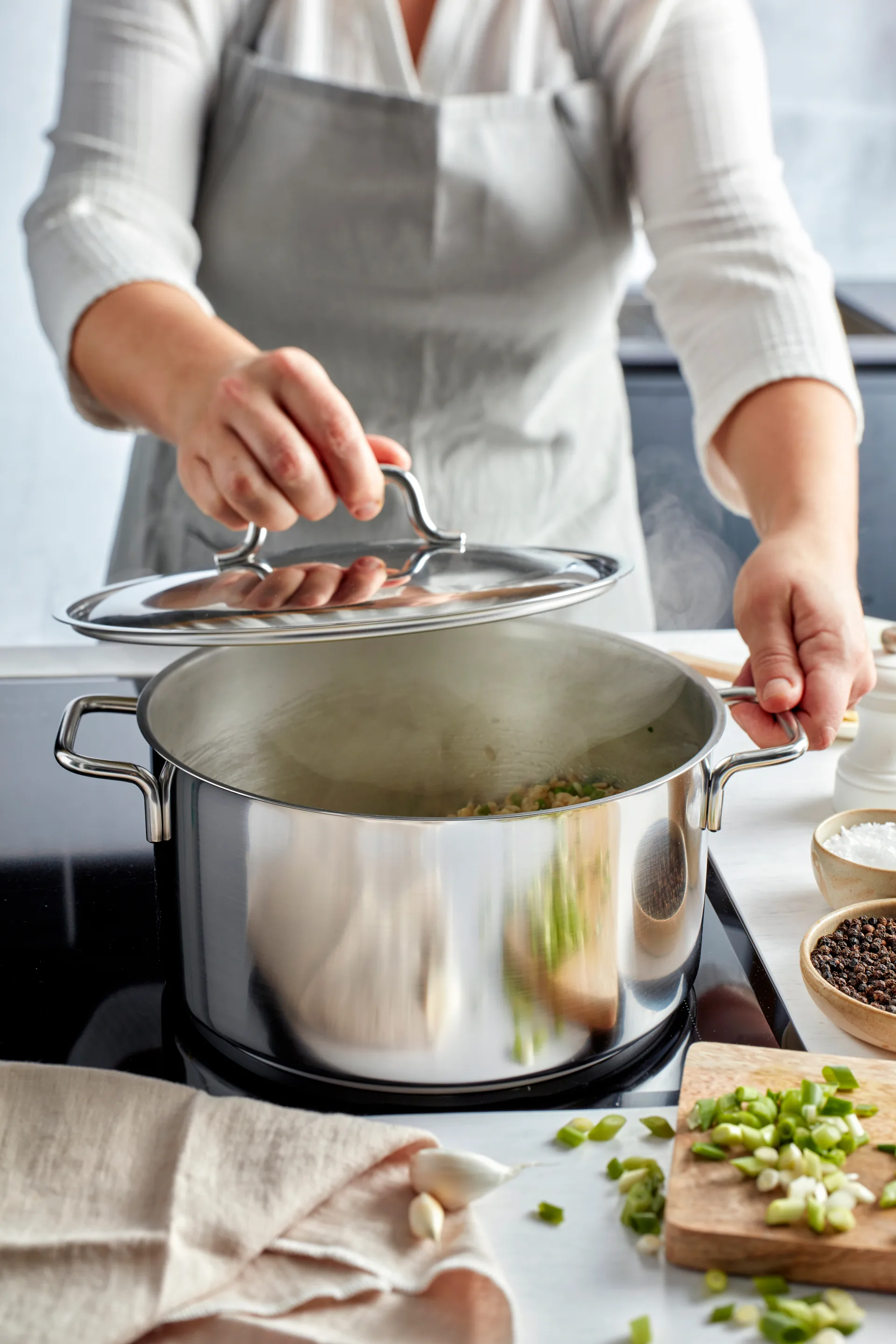 Demeyere Apollo 7 pot low stainless steel, 4 L Demeyere