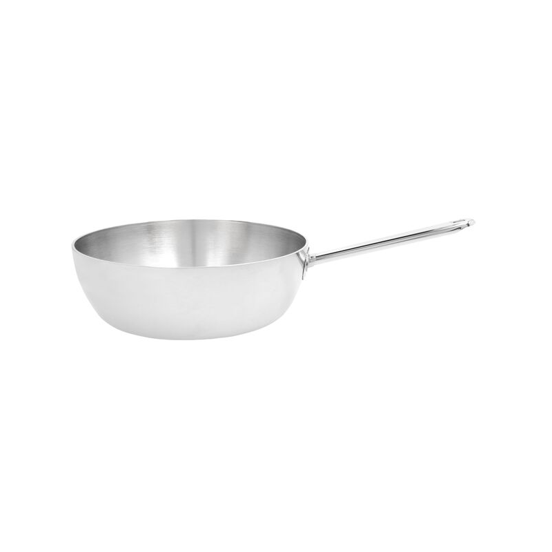 Demeyere Apollo 7 stainless steel sauté pan o28 cm | Scandinavian Design | Saucier & sauté pans | Silver-coloured