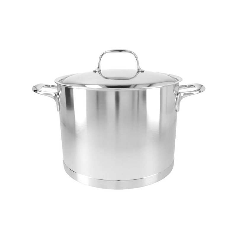 Demeyere Atlantis 7 pot high stainless steel 8 L | Scandinavian Design | Cooking pots & Casserole dishes | Silver-coloured