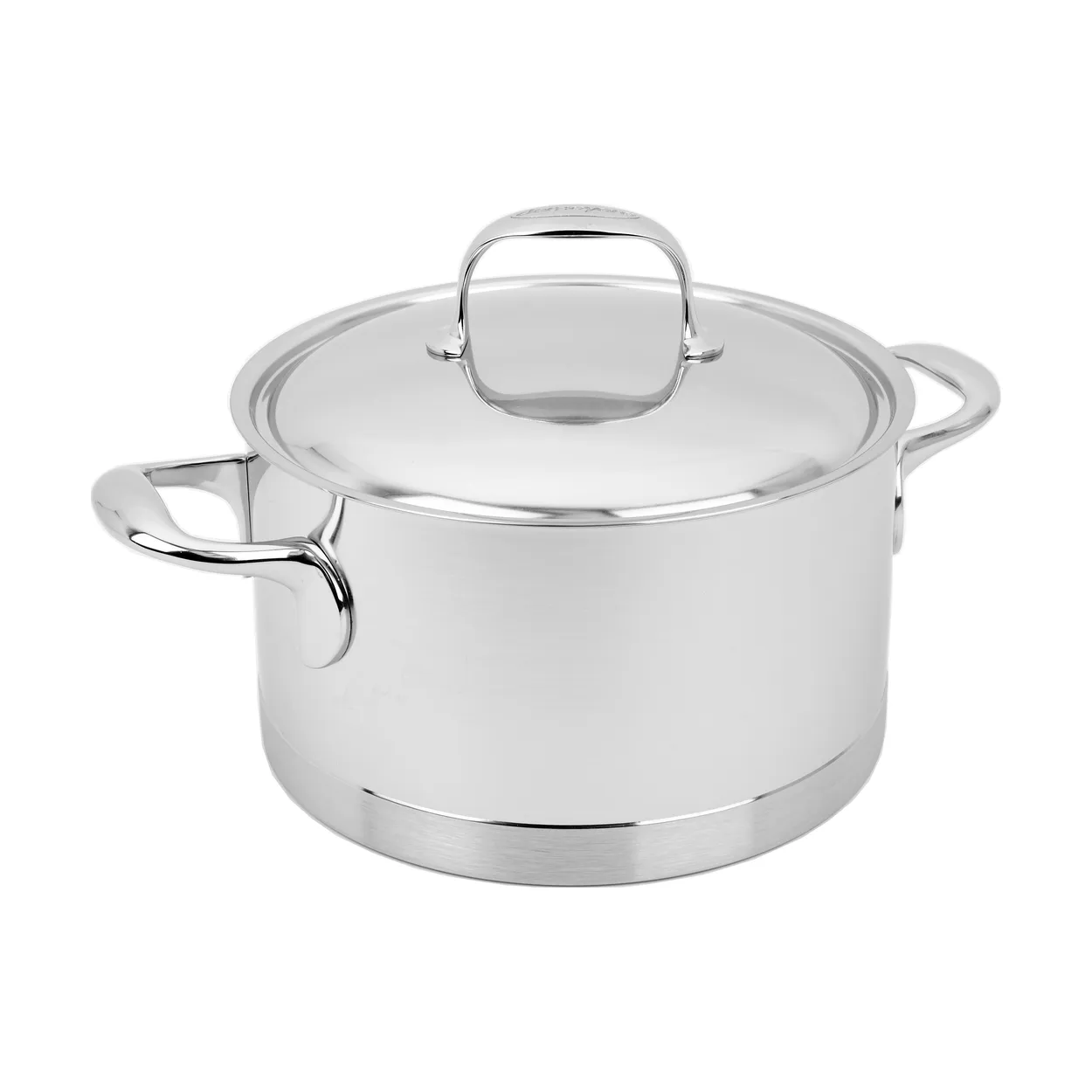 Demeyere Atlantis 7 pot low stainless steel 1.5 L | Scandinavian Design | Cooking pots & Casserole dishes | Silver-coloured