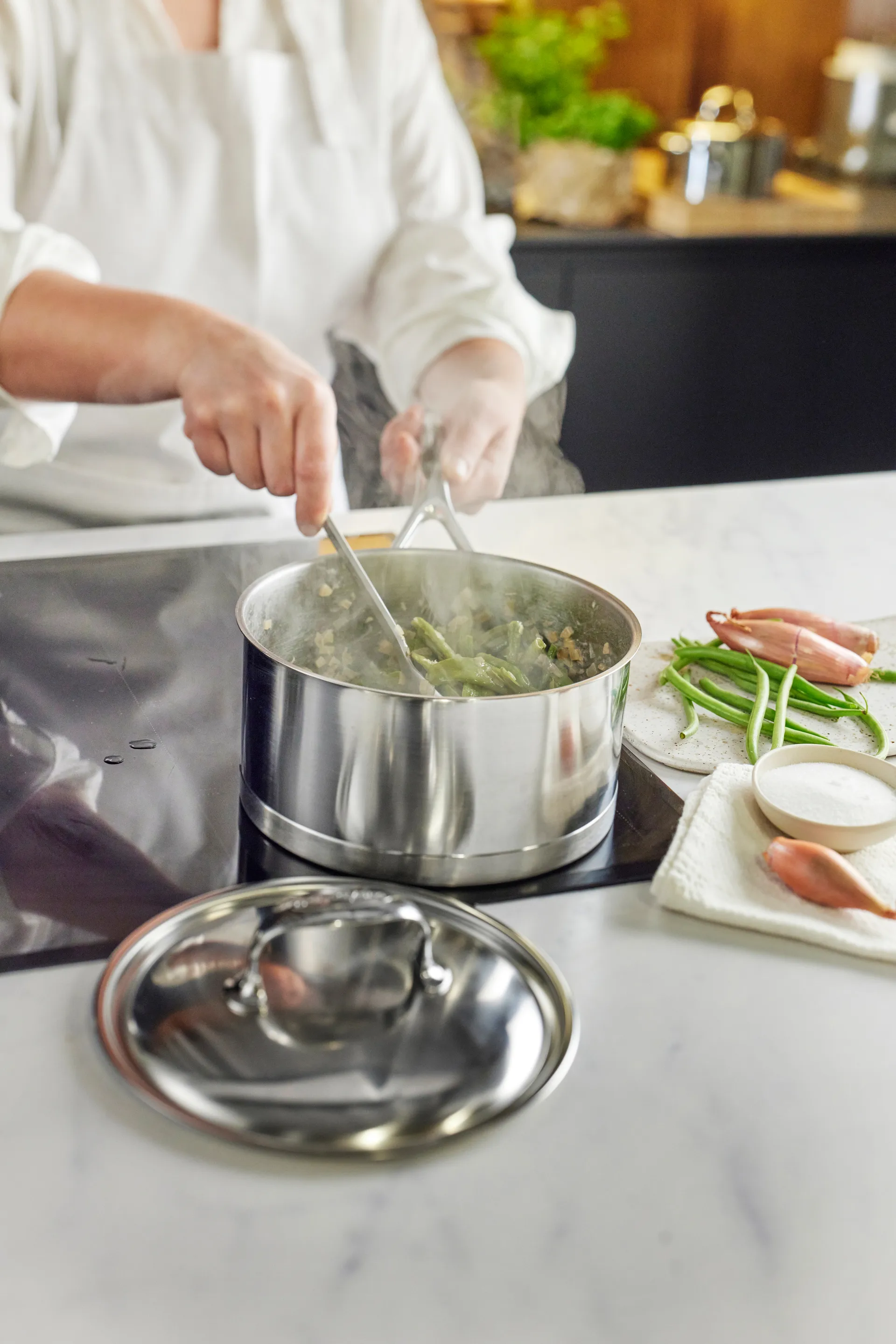 Demeyere Atlantis 7 saucepan with lid, 2.2 L Demeyere