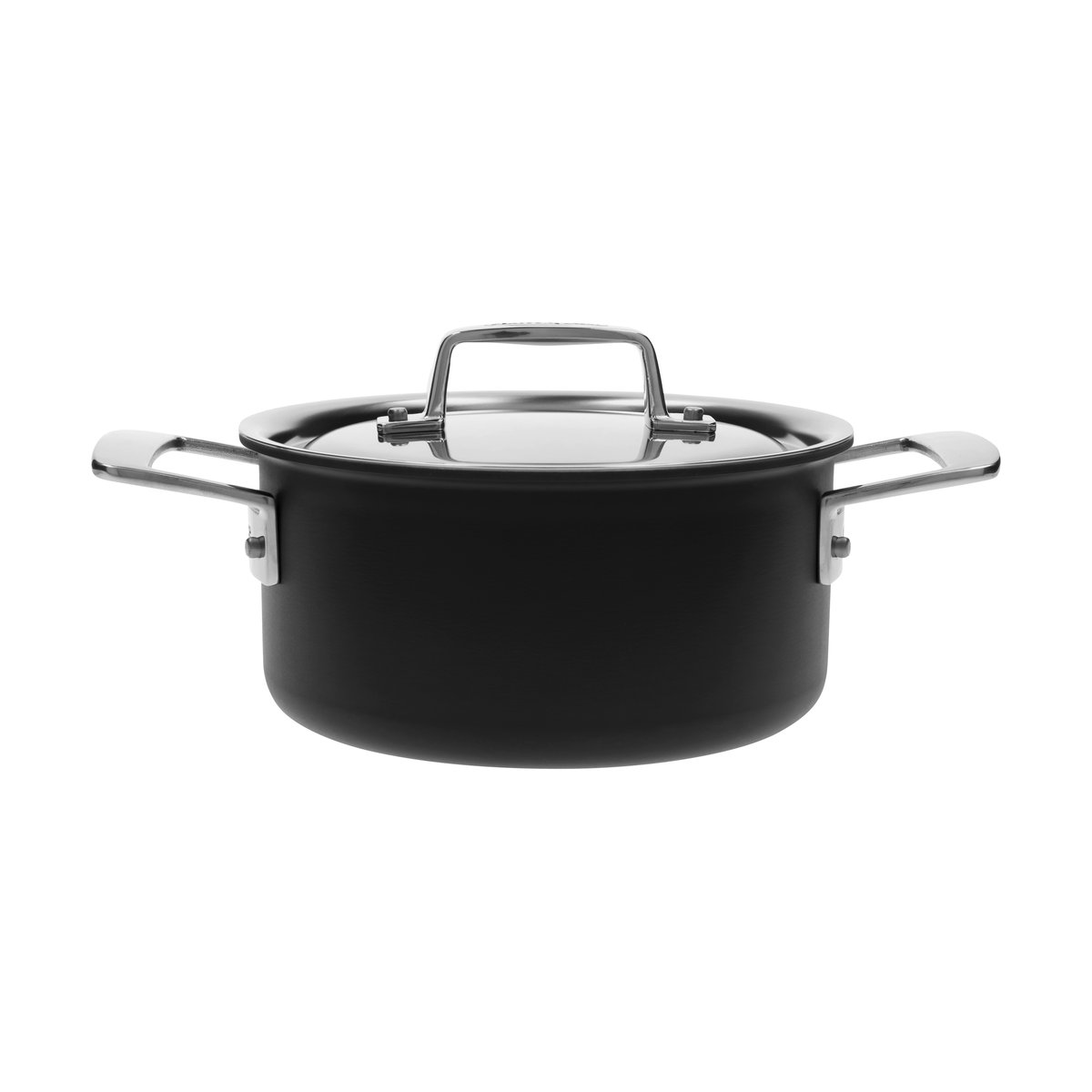 Demeyere Black 5 pot 5-ply stainless steel 2.2 L | Scandinavian Design | Cooking pots & Casserole dishes | Silver-coloured