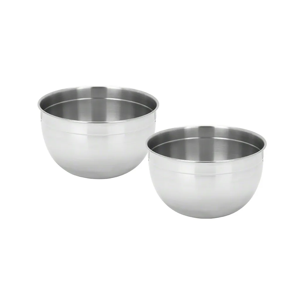 Demeyere Resto bowl set 2- pack, stainless steel Demeyere