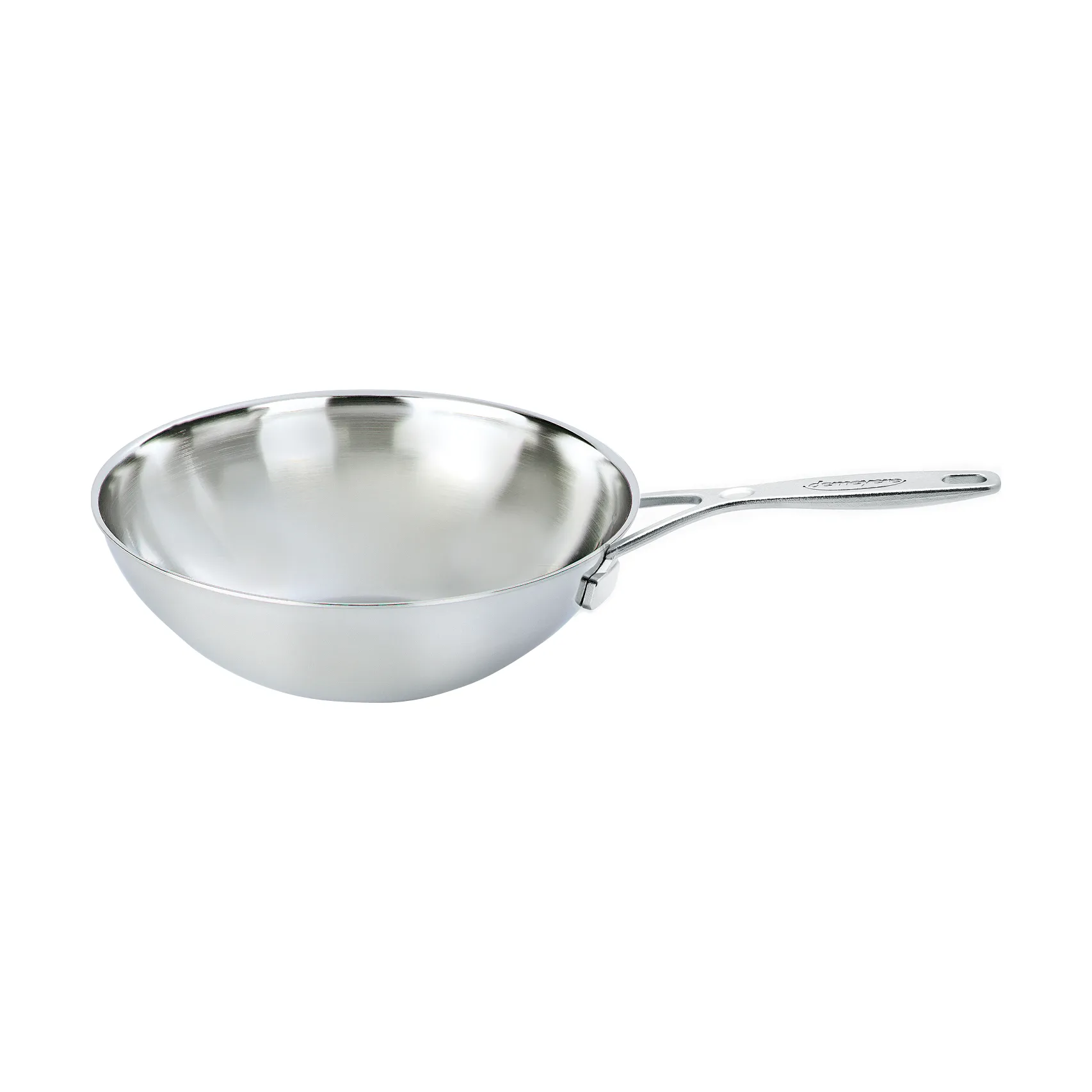 Industry 5 wok frying pan stainless steel 5-ply, Ø30 cm Demeyere