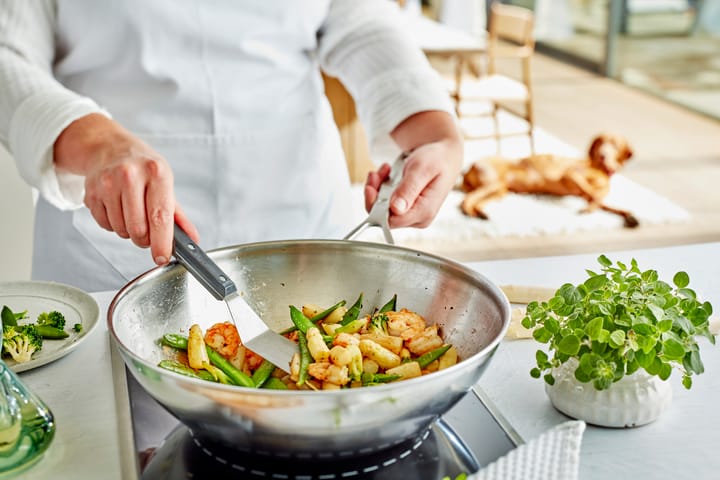 Industry 5 wok frying pan stainless steel 5-ply, Ø30 cm Demeyere