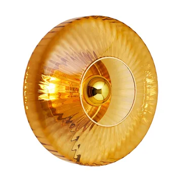 New Wave Optic wall lamp XL - Amber - Design By Us