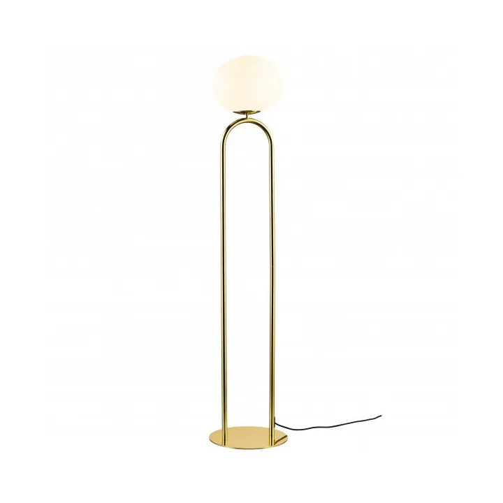 Shapes floor lamp 135 cm - Brass - Design For The People