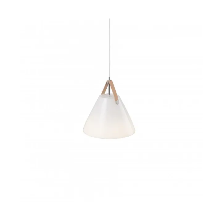 Strap ceiling lamp Ø27 cm, White Design For The People