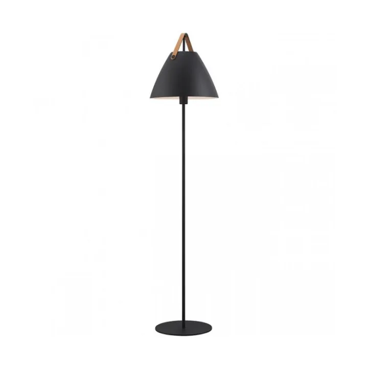 Strap Floor Lamp 154 cm - Black - Design For The People