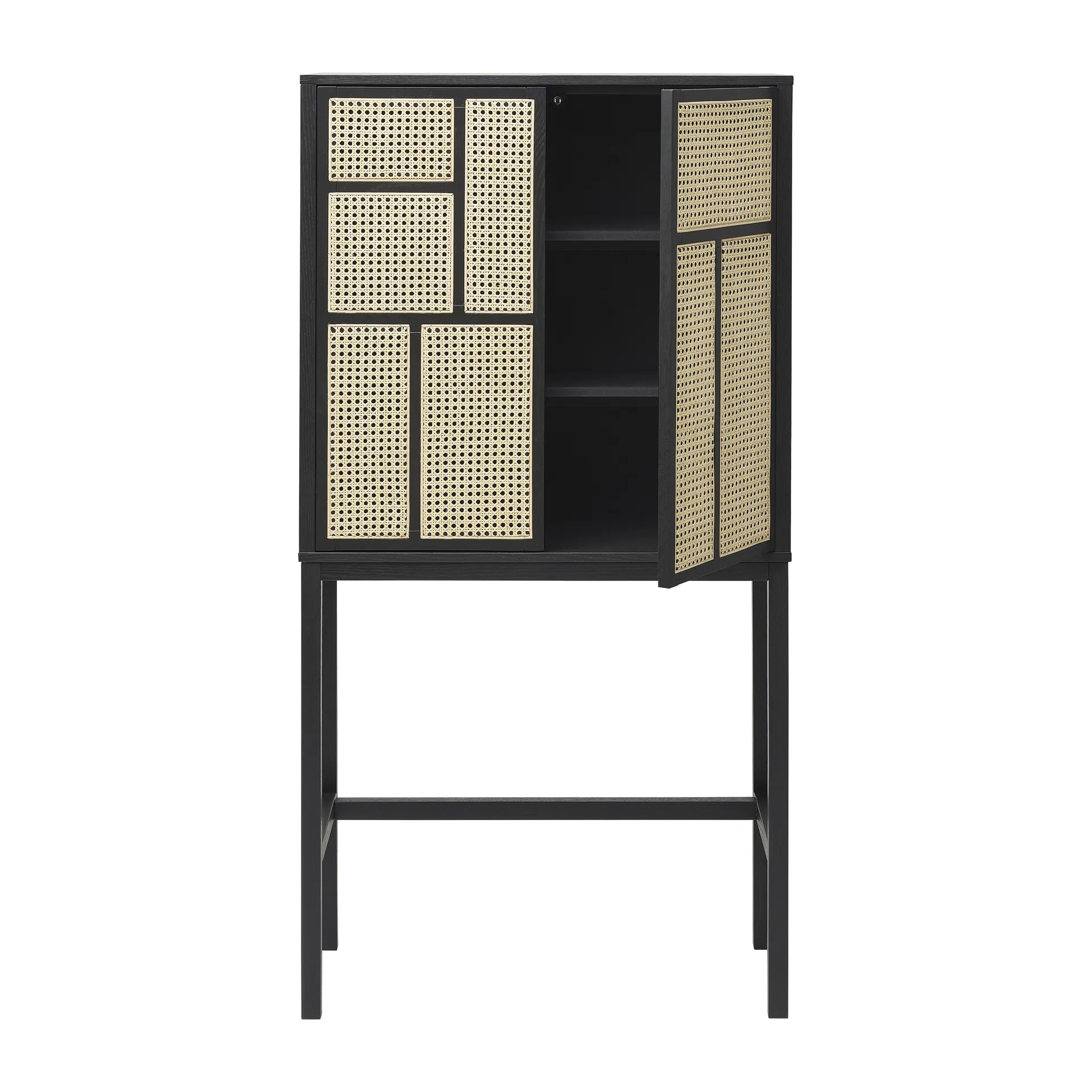 Air display cabinet, Black. rotting Design House Stockholm