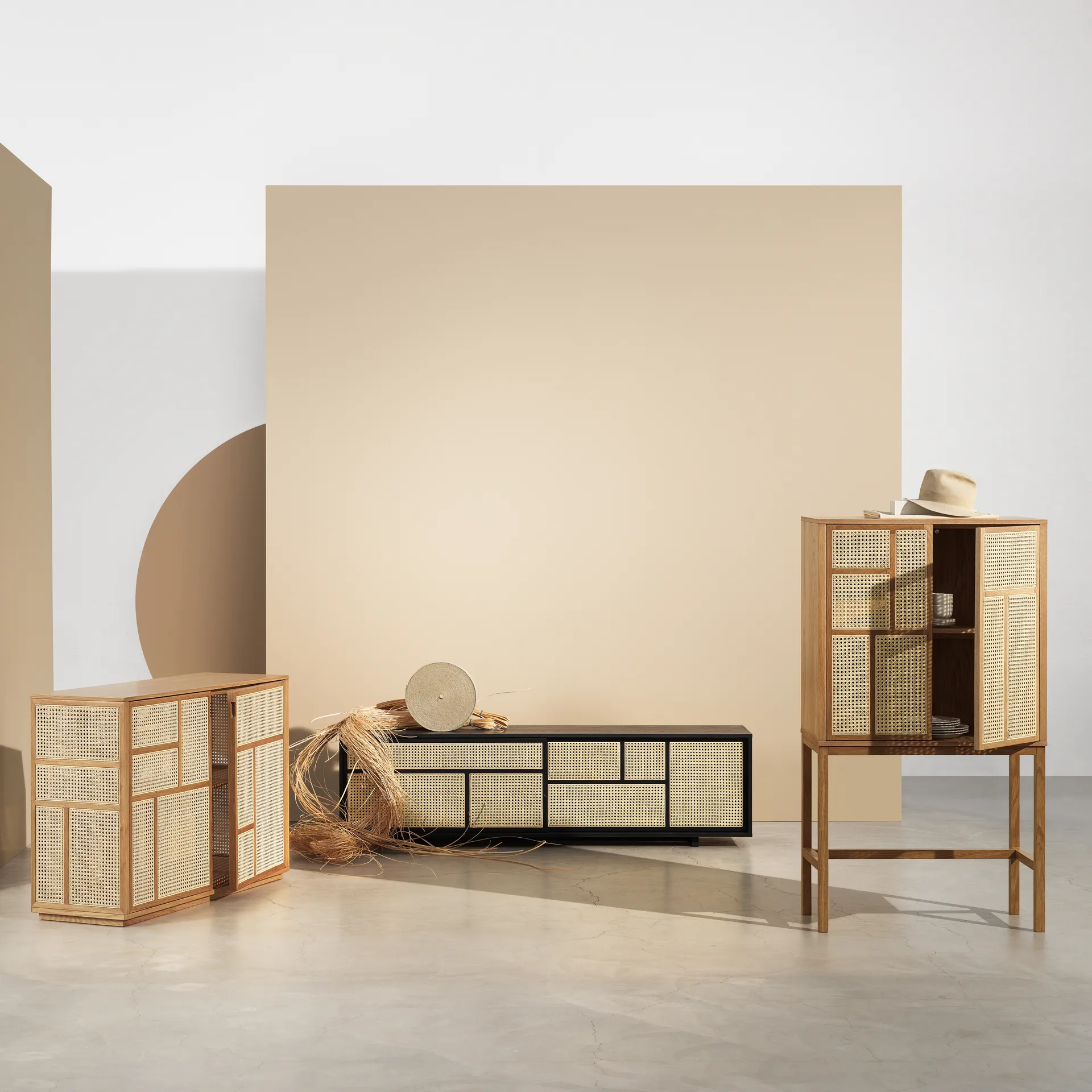 Air display cabinet, Oak. rotting Design House Stockholm