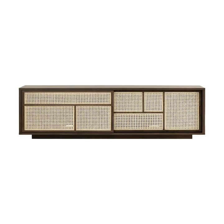 Air side table low - Dark oak - Design House Stockholm