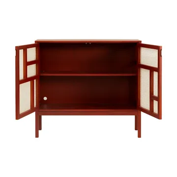 Air side table - Red, 120x110 cm, with legs - Design House Stockholm