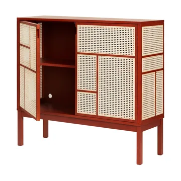 Air side table - Red, 120x110 cm, with legs - Design House Stockholm