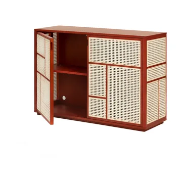 Air side table - Red - Design House Stockholm