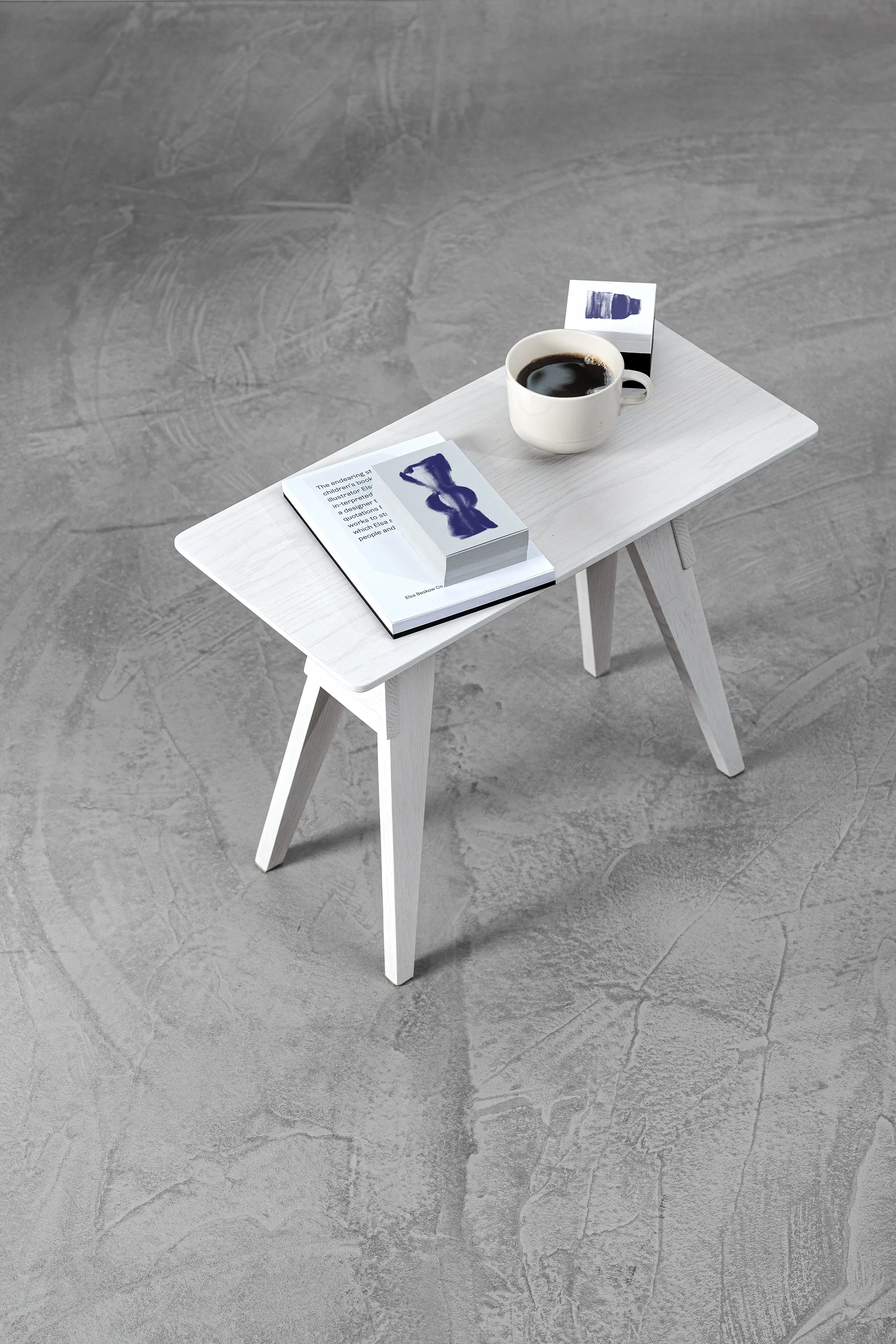 Arco side table S, White Design House Stockholm
