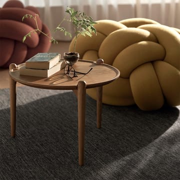 Aria coffee table Ø90 cm - Oak 30 cm - Design House Stockholm