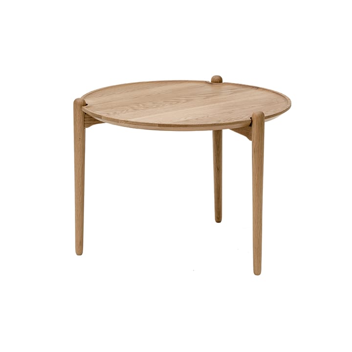 Aria coffee table Ø90 cm - Oak 42.5 cm - Design House Stockholm
