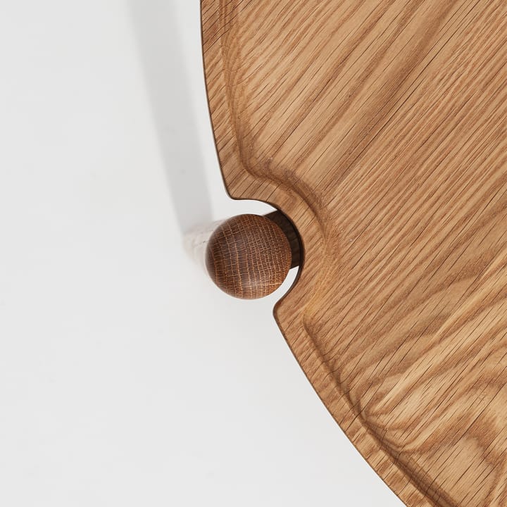 Aria coffee table Ø90 cm, Oak 42.5 cm Design House Stockholm